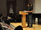 Tim Hopkins reads to the As Was Written audience.